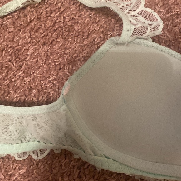 Floral light green push-up bra - Picture 9 of 10